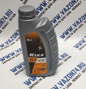 Масло моторное 5W-30 G1 синтетическое, 1л KIXX Масло моторное синтетическое "KIXX G1 5W30", 1л