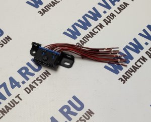 Разъем на диагностический разъем ЕВРО 3-4 16 контактов ВАЗ 2121, Нива CARGEN Колодка диагностичского разъема автомобилей ЕВРО 3-4 .