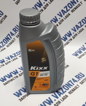 Масло моторное 5W-40 G1 синтетическое, 1л KIXX Масло моторное синтетическое "KIXX G1 5W40", 1л