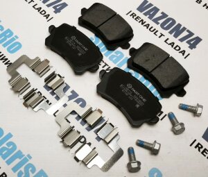 Колодки тормозные задние Haval F7, F7x, M6 PART-ONE Колодки тормозные задние для Хавал Ф7, Ф7Х, М6
