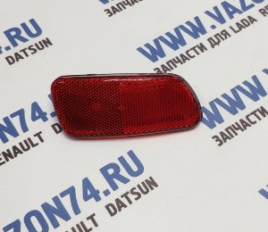 Катафот задний левый Калина, Приора универсал ОРИГИНАЛ Отражатель заднего бампера левый для Lada Kalina (ВАЗ 1117, 1119) в кузове хэтчбек, универсал и Lafa Priora (ВАЗ 2171) в кузове универсал.