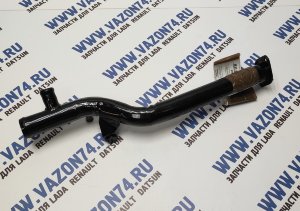 Трубка помпы 16кл. Датсун Он До, Ми До (Datsun on-DO, mi-DO) ЛАДЬЯ Труба подводящая от помпы к термостату  для 16-ти клапанных двигателей Лада Калина 1117, 1118, 1119 Lada Kalina, Лада Гранта 2190, 2191 Lada Granta, Лада Калина 2 2192, 2194 Lada Kalina 2, Лада Приора 2170, 2171, 2172 Lada Priora, Датсун Он-До, Ми-До Datsun, ВАЗ 2110, 2111, 2112.