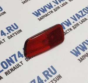 Катафот задний правый Калина, Приора универсал ОРИГИНАЛ Отражатель заднего бампера правый для Lada Kalina (ВАЗ 1117, 1119) в кузове хэтчбек, универсал и Lafa Priora (ВАЗ 2171) в кузове универсал.