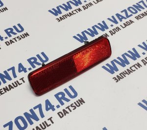 Катафот задний левый ВАЗ 2111, Нива Шевроле LADA Отражатель заднего бампера левый для ВАЗ 2111 (универсал), Niva Chevrolet, ВАЗ 2123.