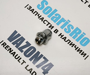 Гайка колеса М 12 х 1,25 x 37.5 с пресс-шайбой NISSAN ВЕКТОР Гайка колеса М 12 х 1,25 x 37.5 с пресс-шайбой