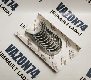 Вкладыши коренные STD PREMIUM Классика, 2101-2107, Нива, Нива Шевроле ДАЙДО Коренные вкладыши стандратного размера для Классики, ВАЗ 2101, 2102, 2103, 2104, 2105, 2106, 2107, 2121, 2123, Niva, Niva Chevrolet, Лада 4х4 (Lada 4x4)