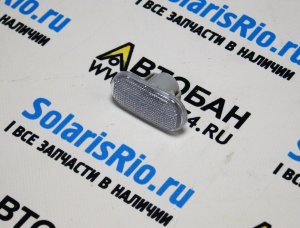 Повторитель в крыло Логан, Сандеро, Дастер, Ларгус TORK Указатель поворота в крыло белый Renault Logan, Sandero, Duster, Lada Largus