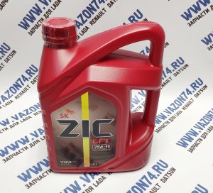 Масло трансмиссионное синтетическое 75W-90 GFT GL4/5 4л ZIC олностью синтетическое масло для механических трансмиссий и мостов легковых и грузовых автомобилей, также строительной техники, требующих вязкости по SAE 75W-90 или 80W-90 и категорию по API GL-4, GL-5 или МТ-1.

Изготовлено на основе полиальфаолефинов (ПАО) и собственного синтетического базового масла Yubase.