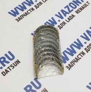 Вкладыши коренные +1.00 2108-2115, Калина, Приора, Гранта, Датсун, Веста, Хрей, Ларгус ДАЙДО Коренные вкладыши 4-го ремонтного размера +1.00 на 8-ми и 16-ти и клапанные двигатели объемом 1.5-1.6 литра для Lada Kalina (1118), Kalina 2 (2192), Priora (2170), Granta (2190), Vesta (2180), Xray, Largus, Datsun, ВАЗ 2108, 2109, 21099, 2110, 2111, 2112, 2113, 2114, 2115.