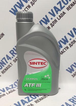 Масло трансмиссионное/ГУР полусинтетическое ATF DEXRON-3, 1л SINTEC Универсальная жидкость для автоматических и некоторых механических трансмиссий, гидравлических систем автомобиля, индустриальных приводов, с улучшенными герметизирующими свойствами.