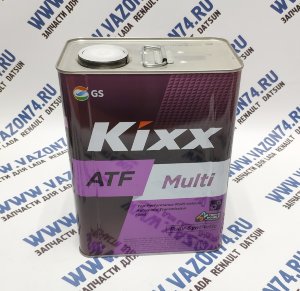 Масло трансмиссионное/ГУР MULTI ATF 4л KIXX Высокоэффективная жидкость ATF высшего качества для автоматических коробок передач.