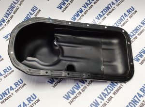 Поддон двигателя стальной Lada (Лада), Renault (Рено), Datsun (Датсун), Nissan (Ниссан) LADA Поддон картера двигателя штампованный для всех переднеприводных ВАЗов с ВАЗовскими коробками.
