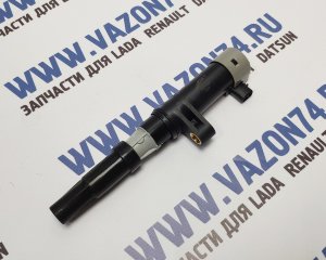 Катушка зажигания 16V Логан (10-16),Сандеро (10-16), Дастер (-15), Ларгус, Террано (14-16), Альмера PATRON Катушка зажигания Renault Logan (2010-2016), Sandero (2010-2016), Duster (-2015), Lada Largus, Nissan Terrano (2014-2016), Almera G15 16 клапанный двигатель K4M