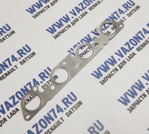Прокладка выпускного коллектора 1.6 16 кл. ВАЗ ДВС ФОРТЕХНИКС Прокладка под выпускной коллектор для ВАЗ 2110, 2111, 2112, 2113, 2114, 2115 Лада Приора (Priora), Калина (Kalina), Калина 2 (Kalina 2), Гранта (Granta), Веста (Vesta), Хрей (Xray), Ларгус 18- (Largus), Датсун (Datsun). На 16-ти клапанны двигатели объемом 1.6 и 1.8 литра.
