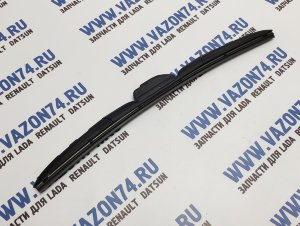 Щетка стеклоочистителя гибридная 450 Веста (-19), Дастер (15-17), Террано (14-16) AWM Дворник со стороны пассажира для Lada Vesta (ВАЗ 2180) до 2019 года, Renault Duster (2015-2017), Nissan Terrano (2014-2016). Длина 450 мм, тип крепления крючок.