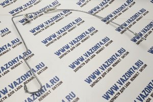 Трубка тормозная передняя правая без АБС Приора ИЖАВТОТОРМ Трубка тормозная передняя правая Лада Приора 2170, 2171, 2172 Lada Priora от ГТЦ до колеса. Для машин без ABS.