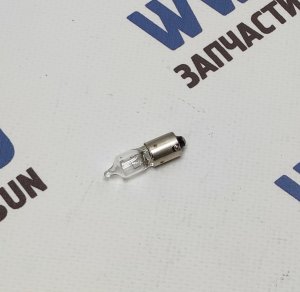Лампа H6W NARVA Лампа галогеновая H6W, тип цоколя BAY9S, мощность 6W.