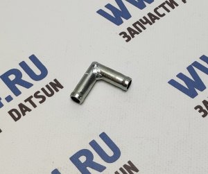 Трубка соединитель уголок 90 D10X10 L=32X32 CARUM Трубка соединитель для патрубков уголок 90° 10x10 L= 32x32 (металл)
