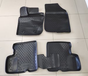 Коврики салона Дастер 4WD с 2011г NOVLINE Салонные коврики DUSTER 4WD
