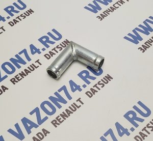 Трубка соединитель уголок 90 D12X12 L=35X35 CARUM Трубка соединитель для патрубков уголок 90° 12x12 L= 35x35 (металл)
