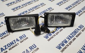 Фары противотуманные 2110-12, 2113-15 КИТАЙ Передняя левая туманка, правая туманка для ВАЗ 2110, 2111, 2112, 2113, 2114, 2115.