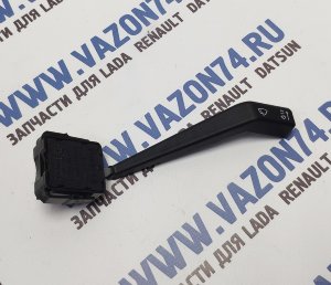 Переключатель дворников Lada (Лада), Renault (Рено), Datsun (Датсун), Nissan (Ниссан) ЛОГО-Д Подрулевой переключатель стелоочистителя для ВАЗ 2108, 2109, 21099, 2113, 2114, 2115.