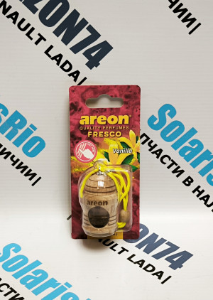Ароматизатор бутылочка VANILLA AREON Ароматизатор подвесной Areon Fresco Ваниль