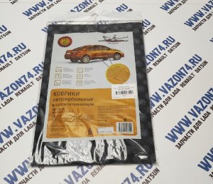 Коврик влаговпитывающий в салон (2шт.) AIRLINE Коврик передний-2 шт. 50х38см
