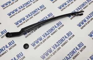 Поводок стеклоочистителя со спойлером правый Приора АВТОПРИБОР Рычаг переднего правого дворника со спойлером для Lada Priora, ВАЗ 2170, 2171, 2172.