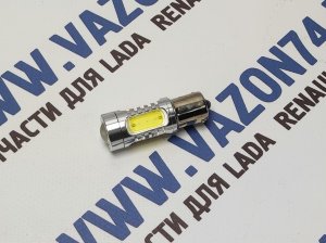 Лампа светодиодная цоколь P21W ВАЗ 2121, Нива КИТАЙ Светодиодная лампа цоколь P21W, используется в габаритах, поворотниках, стоп сигналах, в задних противотуманных фарах.
