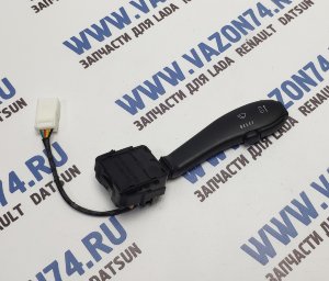 Переключатель дворников с/о +БК Lada (Лада), Renault (Рено), Datsun (Датсун), Nissan (Ниссан) HOFER Подрулевой переключатель стелоочистителя старого образца с селектором для Лада Калина, Калина 2, Приора, Гранта, Датсун. На машины с бортовым компьютером.